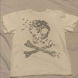 3/$12 Gymboree White and Fish tshirt (Kids size 8)